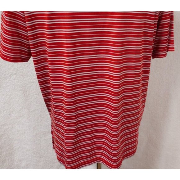 MLB Genuine Merchandise XL Red Stripe St Louis Cardinals TX3 Cool Polo Shirt - Picture 9 of 13